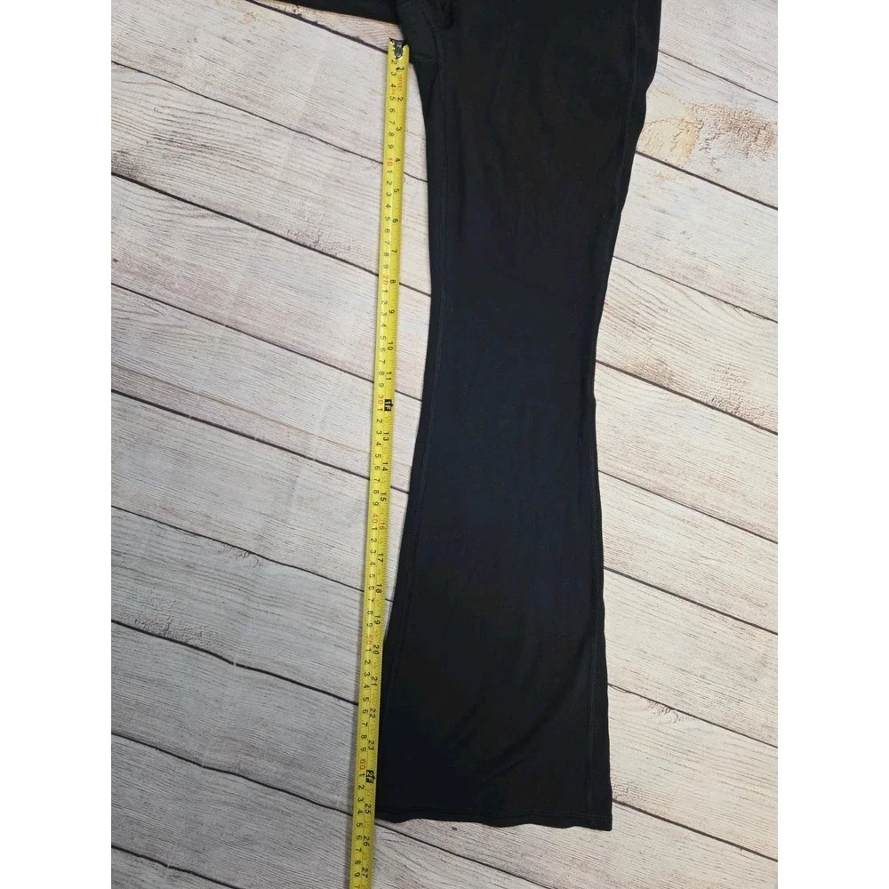 All‎ In Motion Girl's Size Large Everyday Soft High-Rise Leggings Black Flare